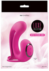 NS Novelties Luxe Opus - Rechargeable Pleasure Vibe with G-Spot and Clitoral Stimulation Clit Ticklers and Pulsators